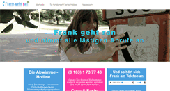 Desktop Screenshot of frankgehtran.de
