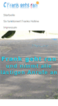Mobile Screenshot of frankgehtran.de